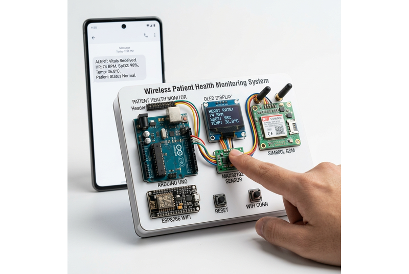 Wireless Patient Health Monitoring System - Image 4