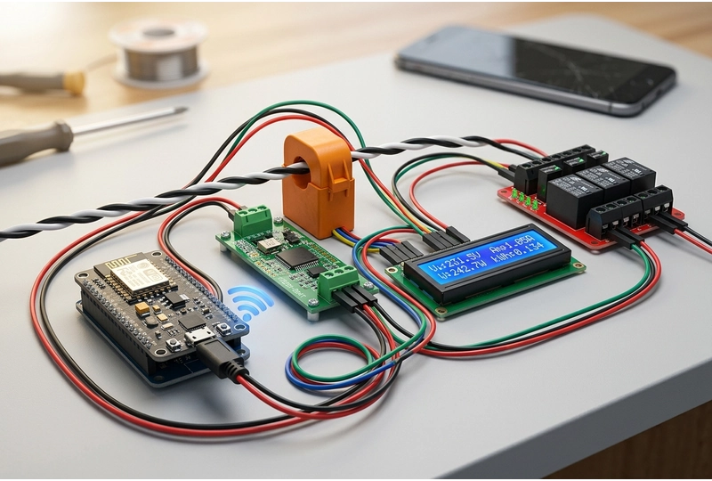 IoT-Based Smart Energy Meter for Real-Time Power Monitoring and Control - Complete Project Package - Image 4