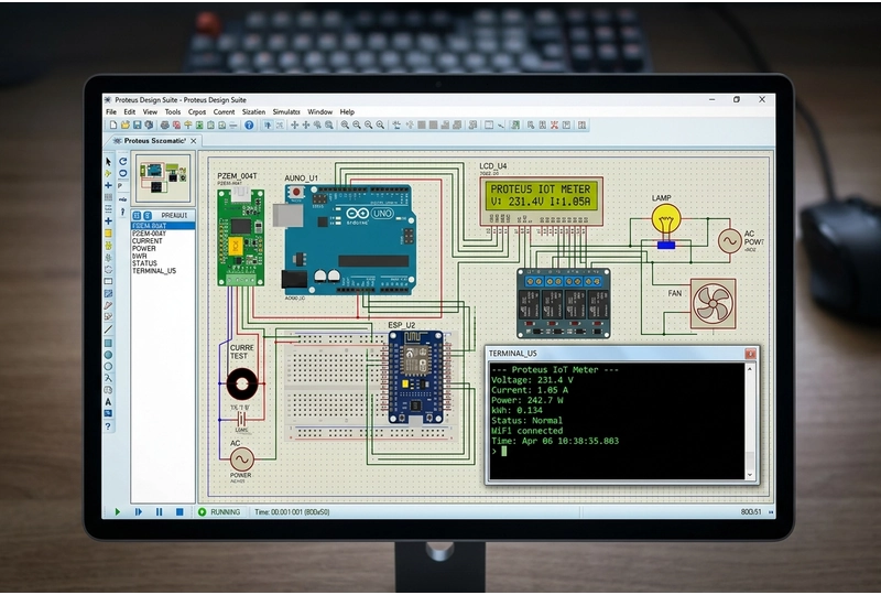 IoT-Based Smart Energy Meter for Real-Time Power Monitoring and Control - Complete Project Package - Image 1