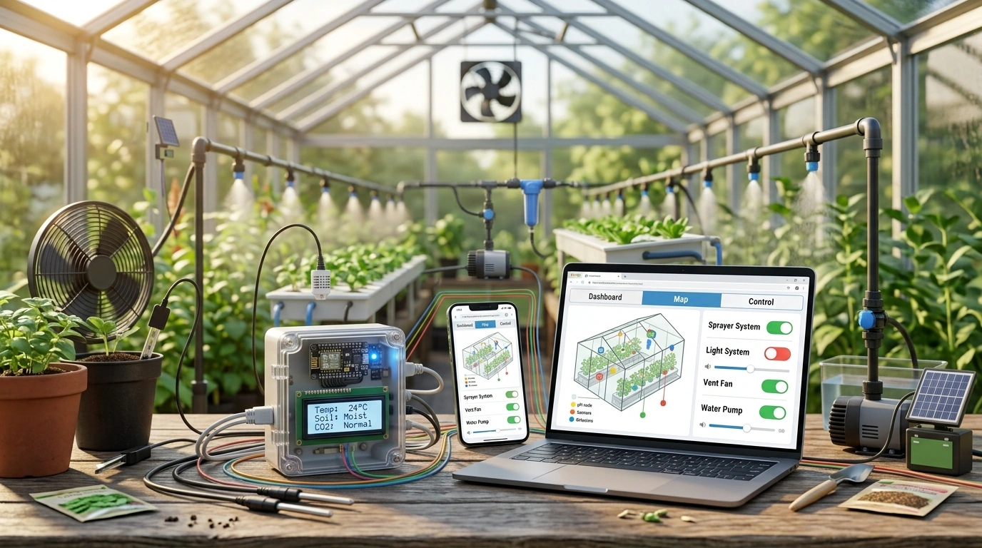 AUTOMATED GREENHOUSE MONITORING AND CONTROL SYSTEM USING IOT - Image 3