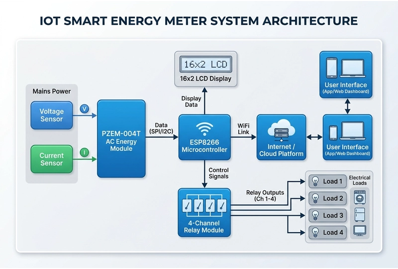 IoT-Based Smart Energy Meter Project Report - Image 3
